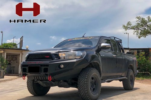 M-SERIES BULL BAR (SINGLE LIGHT) TOYOTA HILUX 4X4