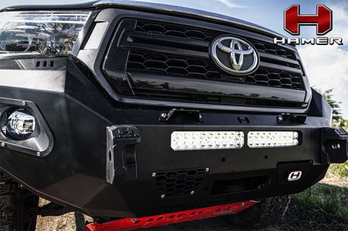 PRIME SERIES BULL BAR HAMER TOYOTA HILUX 4X4