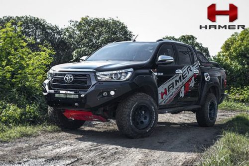 PRIME SERIES BULL BAR HAMER TOYOTA HILUX 4X4