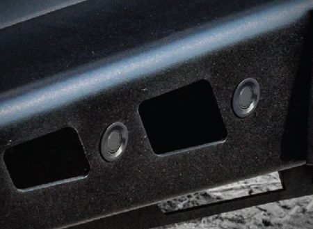 HAMER S-SERIES REAR BUMPER IN BLACK - BANNER HOME