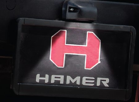 HAMER RS-SERIES REAR BUMPER IN BLACK - BANNER HOME