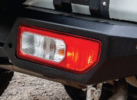 HAMER REAR BUMPER FOR SUZUKI JIMNY IN BLACK - BANNER HOME