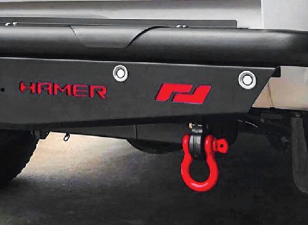 HAMER RS-SERIES REAR BUMPER IN BLACK - BANNER HOME