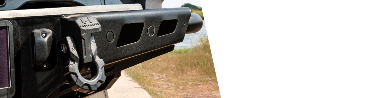 HAMER S-SERIES REAR BUMPER IN BLACK - BANNER HOME