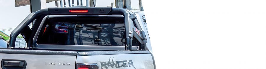 HAMER HECTOR SERIES ROLL BAR IN BLACK - BANNER HOME