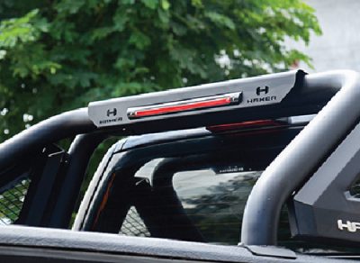 HAMER KNIGHT SERIES ROLL BAR IN BLACK - BANNER HOME