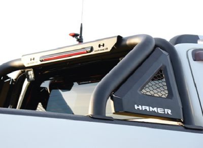 HAMER KNIGHT SERIES ROLL BAR IN BLACK - BANNER HOME