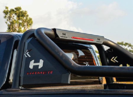 HAMER PREMIUM SERIES ROLL BAR IN BLACK - BANNER HOME