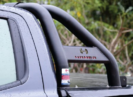 HAMER CLASSIC SERIES ROLL BAR IN BLACK - BANNER HOME