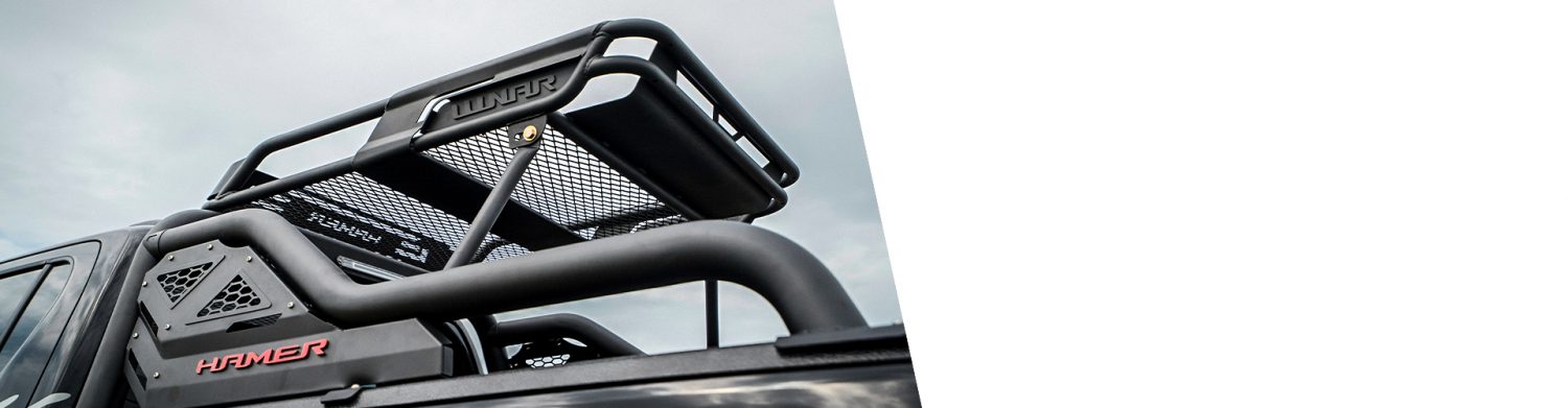 HAMER LUNAR SERIES ROOF RACK IN BLACK - BANNER HOME