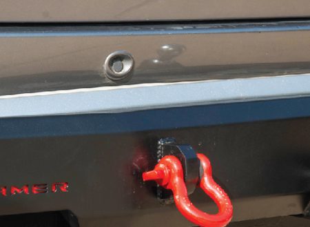 HAMER OMEGA SHACKLES IN RED FOR CAR ACCESSORY- BANNER HOME