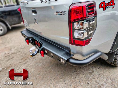 HAMER G-SERIES REAR BUMPER FOR MITSUBISHI TRITON MN 2005-2014