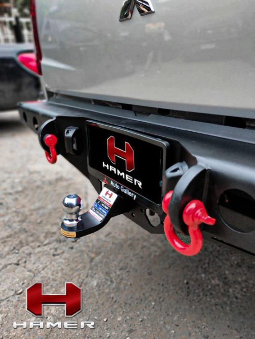 HAMER G-SERIES REAR BUMPER FOR MITSUBISHI TRITON MN 2005-2014