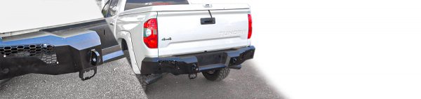 HAMER KING SERIES REAR BUMPER IN BLACK - BANNER HOME