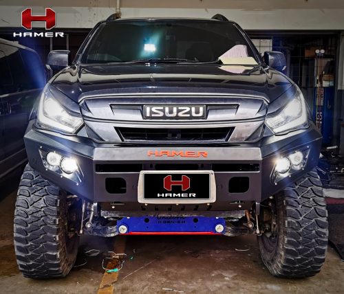 M-SERIES BULL BAR (DOUBLE LIGHTS) FOR ISUZU D-MAX 2017-2019