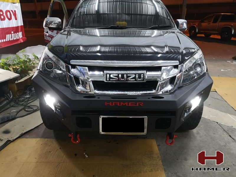 M-SERIES BULL BAR (DOUBLE LIGHTS) FOR ISUZU D-MAX 2017-2019