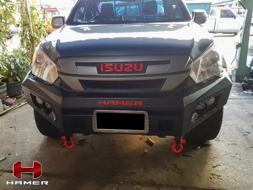 M-SERIES BULL BAR (DOUBLE LIGHTS) FOR ISUZU D-MAX 2017-2019