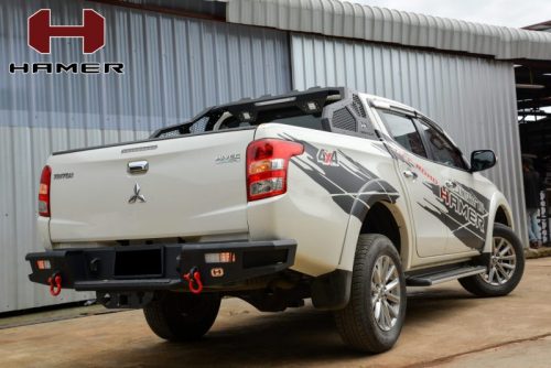 HAMER WARRIOR SERIES ROLL BAR FOR MITSUBISHI TRITON MQ 2015-2018