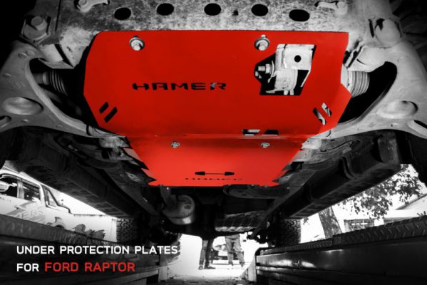 HAMER FULL UNDER PROTECTION PLATES FOR FORD RANGER RAPTOR