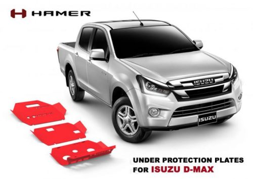 HAMER FULL UNDER PROTECTION PLATES FOR ISUZU D-MAX