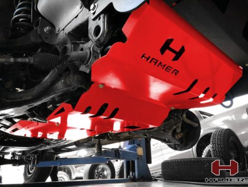 HAMER FULL UNDER PROTECTION PLATES FOR MITSUBISHI TRITON MR 2019+