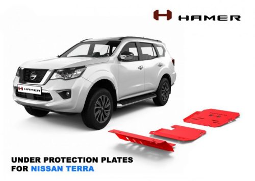 HAMER FULL UNDER PROTECTION PLATES FOR NISSAN NAVARA NP300