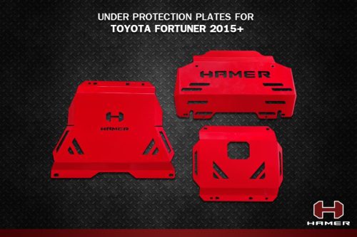 HAMER PROTECTION PLATES FOR TOYOTA FORTUNER 2015+