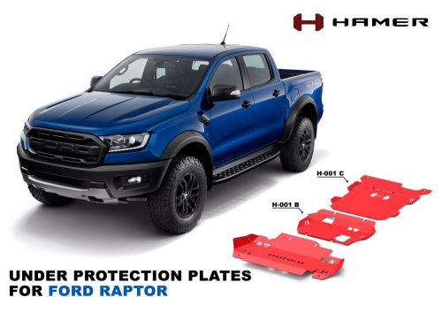 HAMER FULL UNDER PROTECTION PLATES FOR FORD RAPTOR