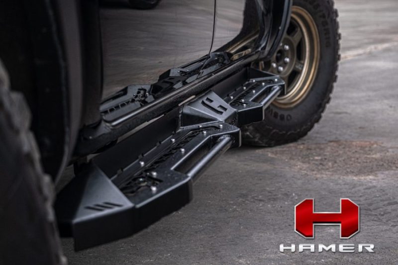 HAMER SHADOW SERIES SIDE STEPS FOR NISSAN NAVARA PRO4X 2020+