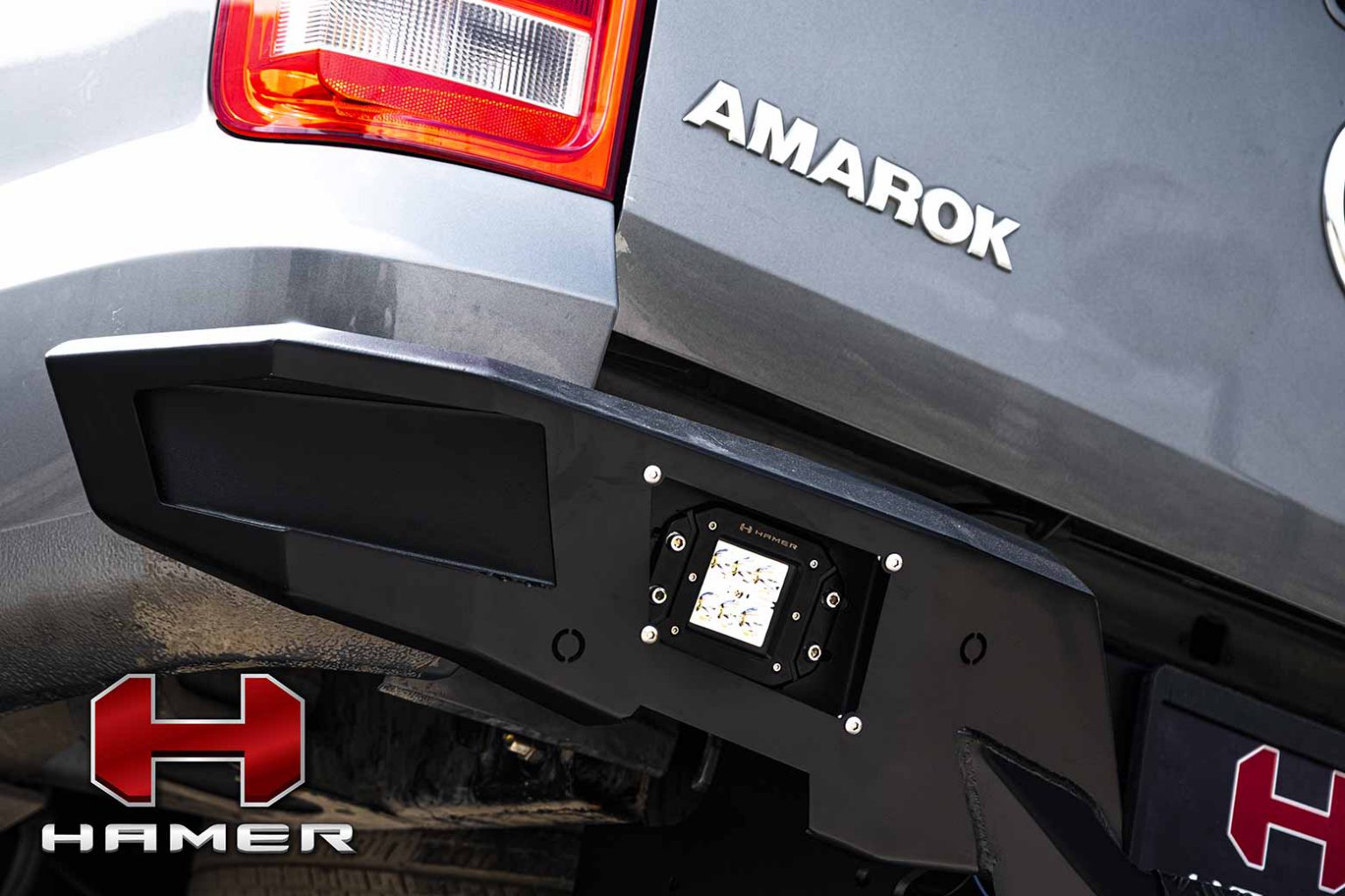 NOVA REAR BUMPER FOR VOLKSWAGEN AMAROK 2009-2020 – Hamer 4×4