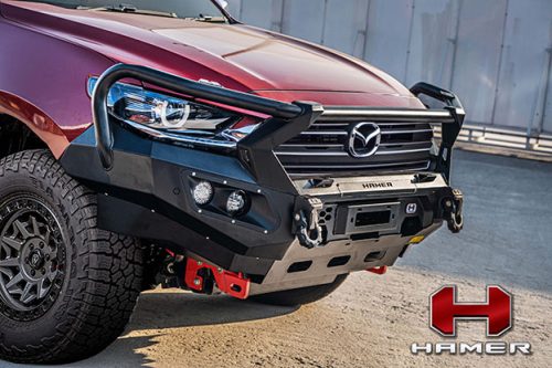 HAMER KING PLUS SERIES FRONT BULL BAR FOR MAZDA BT50 2020+