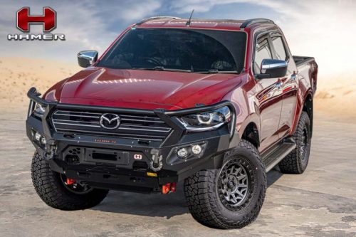 HAMER KING PLUS SERIES FRONT BULL BAR FOR MAZDA BT50 2020+