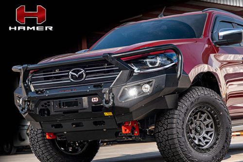 HAMER KING PLUS SERIES FRONT BULL BAR FOR MAZDA BT50 2020+