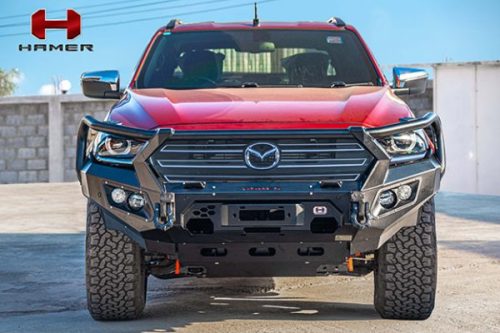 HAMER KING PLUS SERIES FRONT BULL BAR FOR MAZDA BT50 2020+