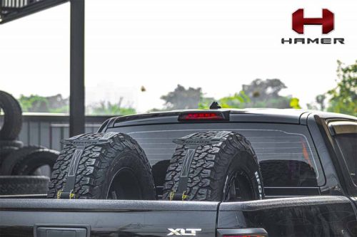 HAMER VERTICAL TIRE CARRIER