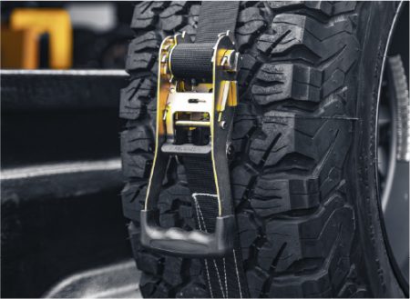 HAMER VERTICAL TIRE CARRIER RACK