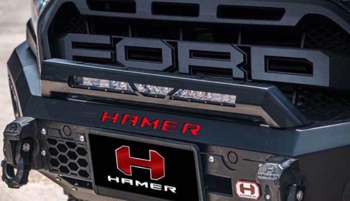 Hamer Light bar loop for Ford ranger