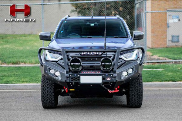 HAMER KING PLUS SERIES FRONT BULL BAR FOR ISUZU D-Max