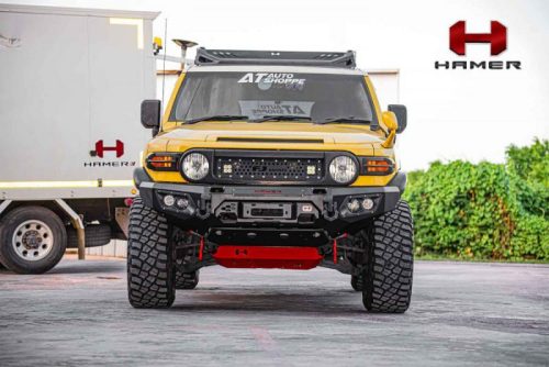 HAMER KING SERIES FRONT BULL BAR FJ CRUISER