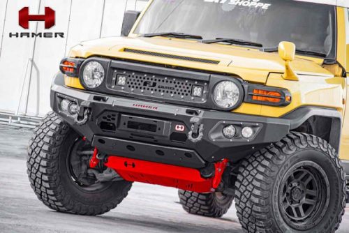 HAMER KING SERIES FRONT BULL BAR FJ CRUISER