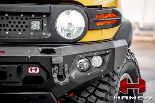 HAMER KING SERIES FRONT BULL BAR FJ CRUISER