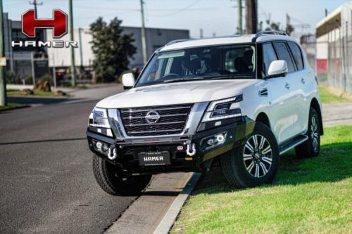 HAMER KING SERIES FRONT BULL BAR FOR NISSAN PATROL Y63