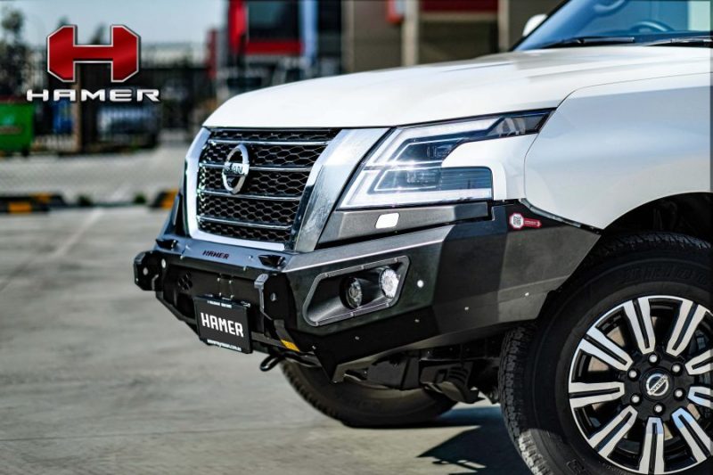 HAMER KING SERIES FRONT BULL BAR FOR NISSAN PATROL Y63