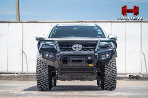 HAMER KING SERIES PLUS FRONT BULL BAR FOR TOYOTA FORTUNER