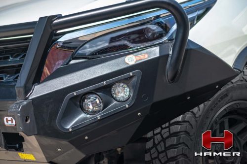 HAMER KING SERIES PLUS FRONT BULL BAR FOR TOYOTA FORTUNER