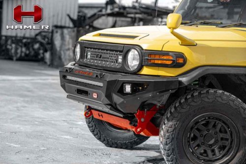 HAMER PRIME SERIES FRONT BULL BAR FJ CRUISER