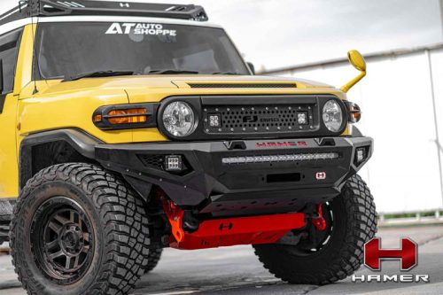 HAMER PRIME SERIES FRONT BULL BAR FJ CRUISER