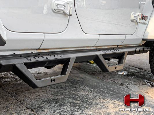 MIRAGE SERIES SIDE STEPS FOR JEEP WRANGLER JK