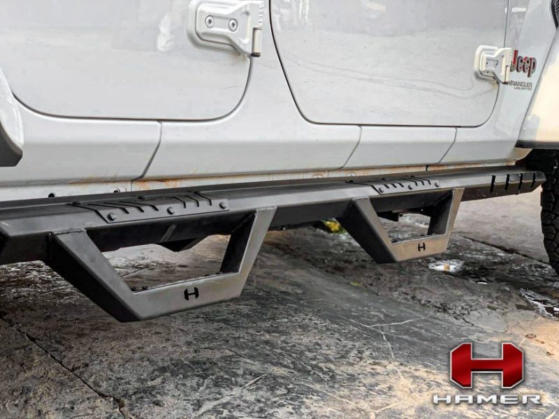 HAMER MIRAGE SERIES SIDE STEPS FOR JEEP WRANGLER JK-2