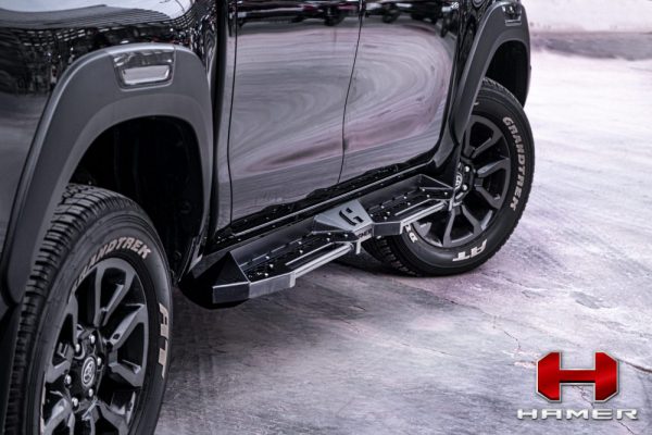 HAMER SHADOW SERIES SIDE STEPS FOR TOYOTA REVO/REVO ROCCO 2021+